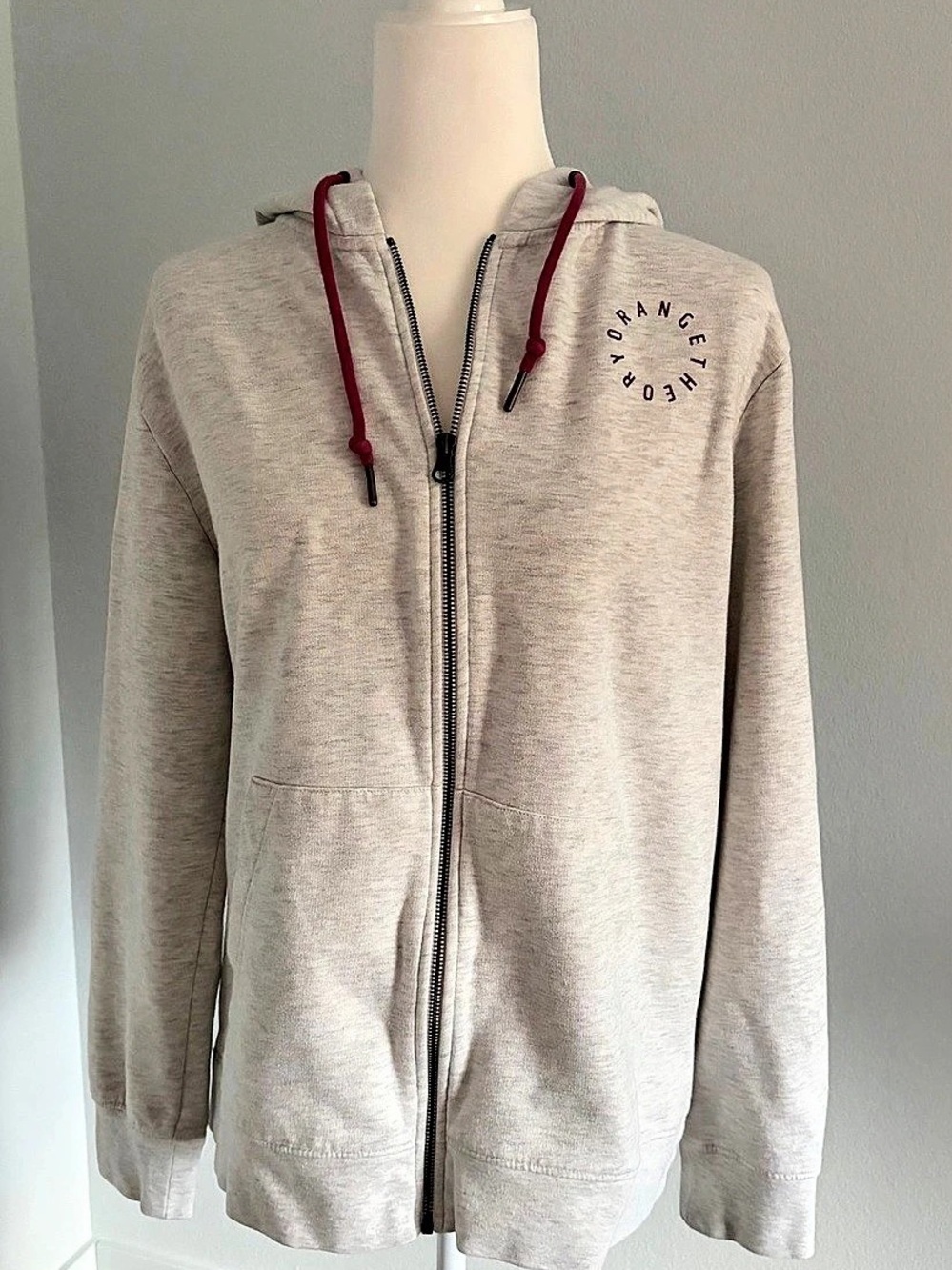 Orangetheory “One Block at a Time” Hoodie in Heather Gray